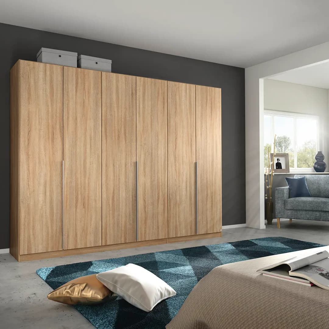 Drehtürenschrank Alabama | Holztöne