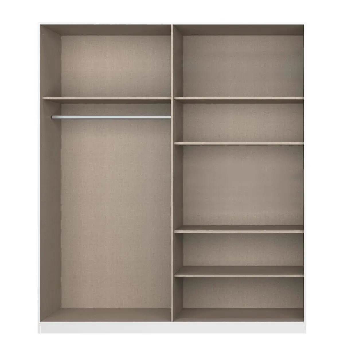 Drehtürenschrank Alabama | Braun