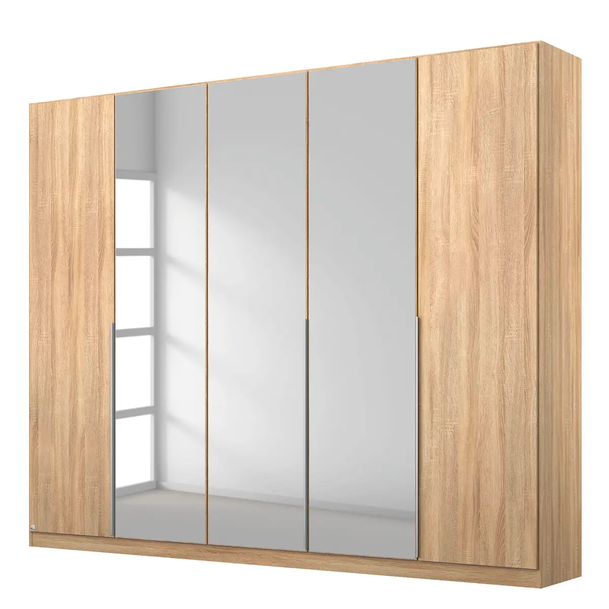 Drehtürenschrank Alabama | Holztöne