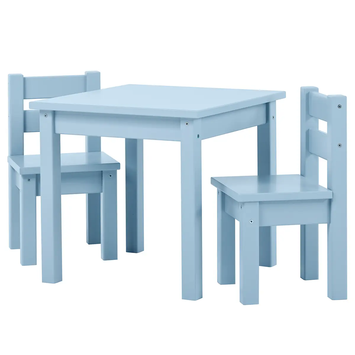 Sitzgruppe 3-teilig Blau/Hellblau | Blau