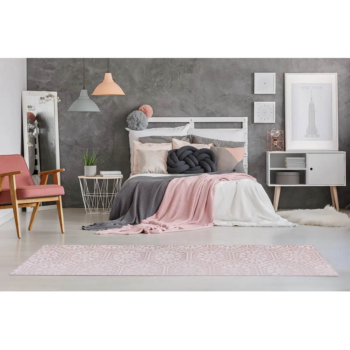 Läufer Monroe 200 | Rosa