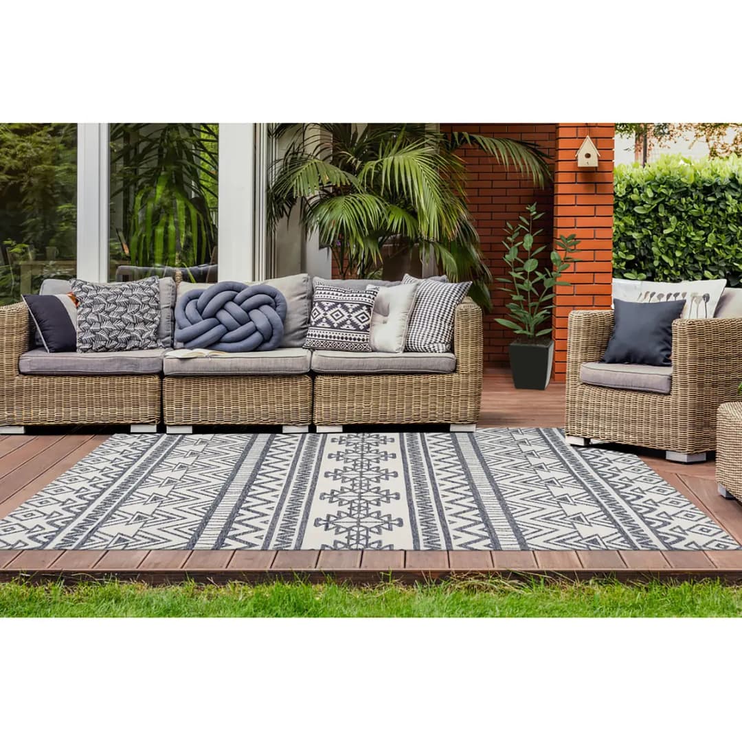 In-/Outdoor-Teppich Yoga 500 | Grau