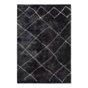 Kurzflorteppich Orlando 525 Grau/Anthrazit 80 x 150cm Webstoff