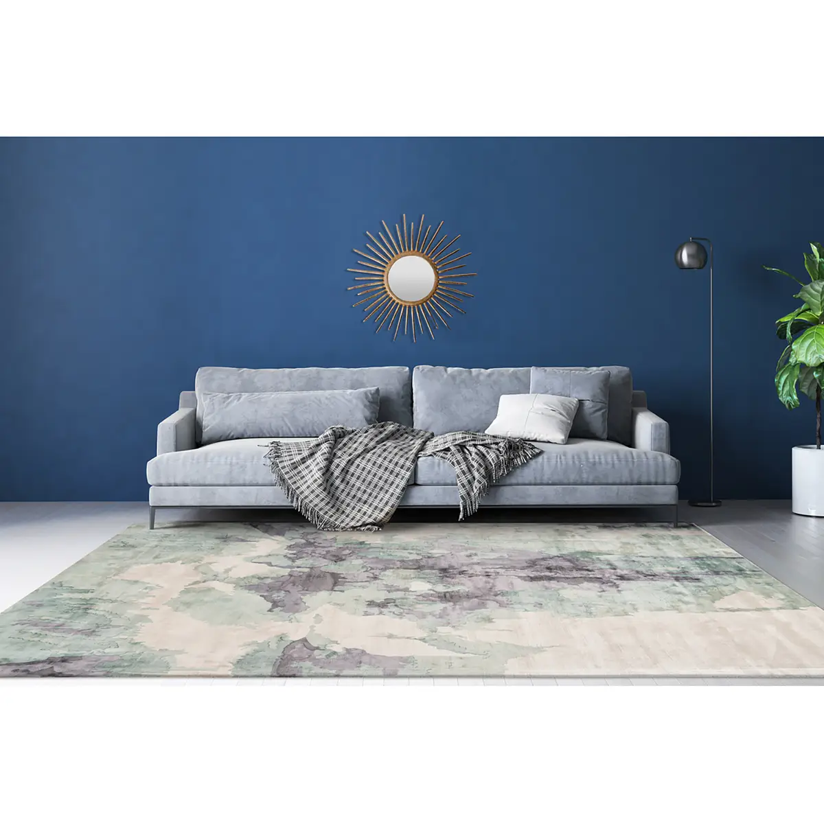 Kurzflorteppich Sinai 425 Multicolor 200 x 290cm Webstoff