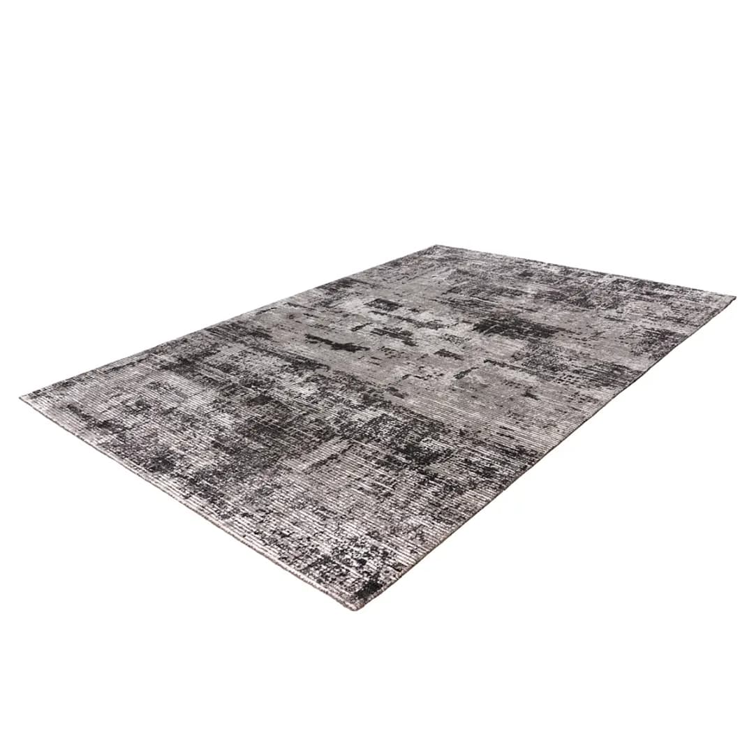Kurzflorteppich Sinai 325 Grau 80 x 150cm Webstoff | Grau
