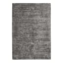 Kurzflorteppich Village 125 Grau/Grau 120 x 170cm Seide | Grau