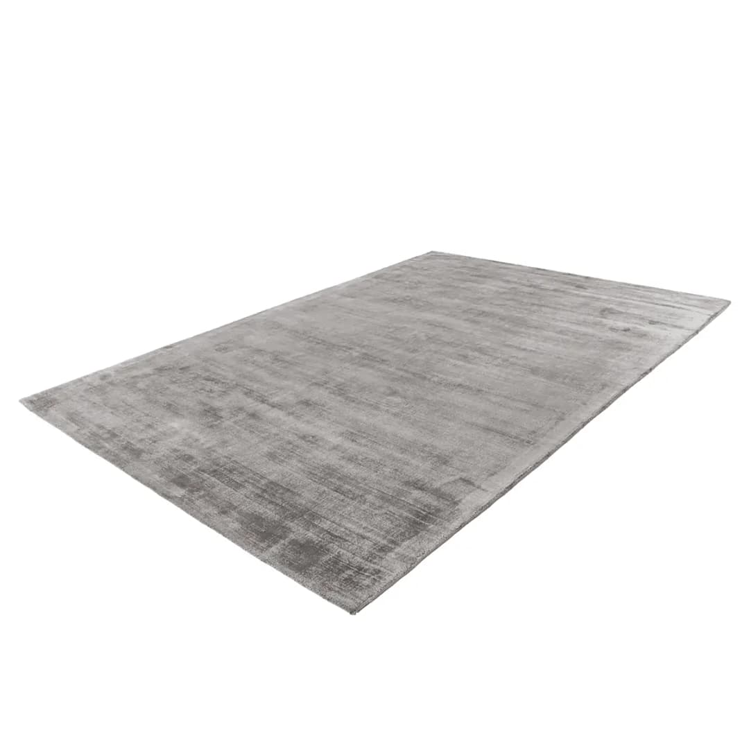 Kurzflorteppich Village 125 Grau/Grau 120 x 170cm Seide | Grau