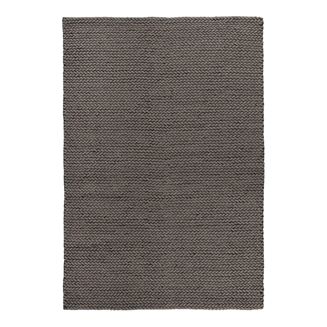 Kurzflorteppich Robbie 125 Grau/Grau 200 x 290cm Webstoff