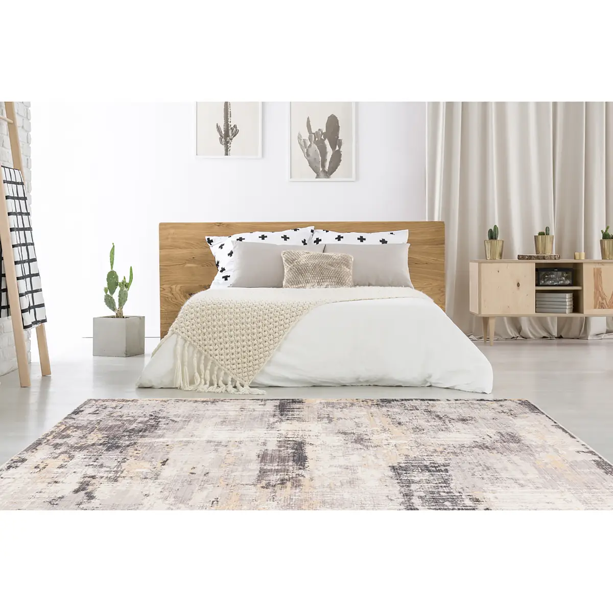 Kurzflorteppich Piemont 225 Multicolor | Mehrfarbig