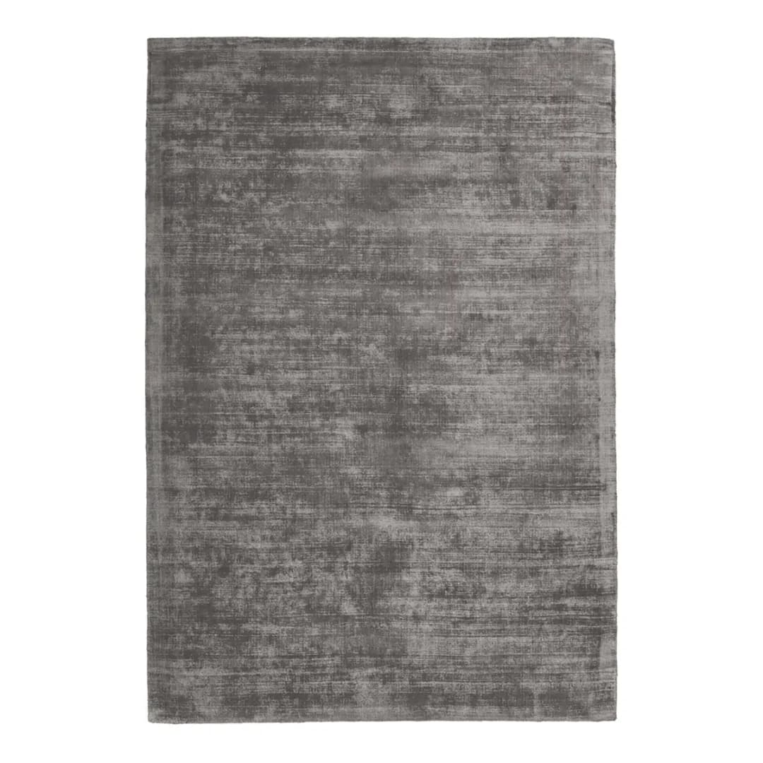 Kurzflorteppich Village 125 Grau/Grau 160 x 230cm Seide | Grau