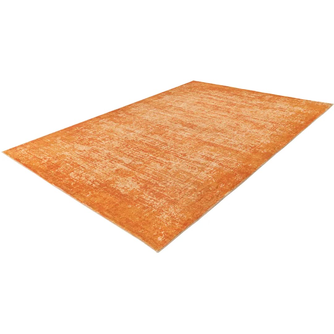 Kurzflorteppich Piemont 1025 Braun/Orange 80 x 150cm | Braun