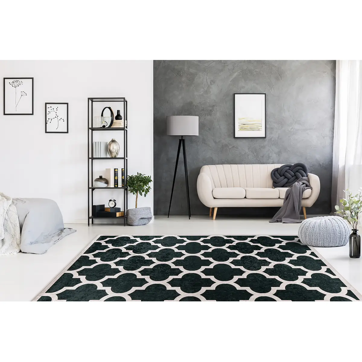 Kurzflorteppich Sally 125 | Mehrfarbig