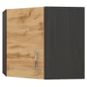 Eck-Hängeschrank Sorrento | Holztöne