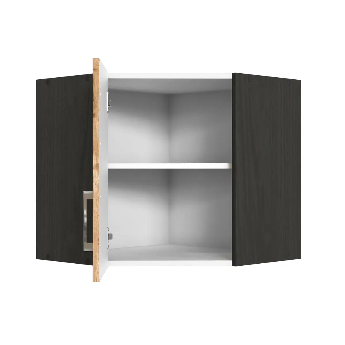 Eck-Hängeschrank Sorrento | Holztöne