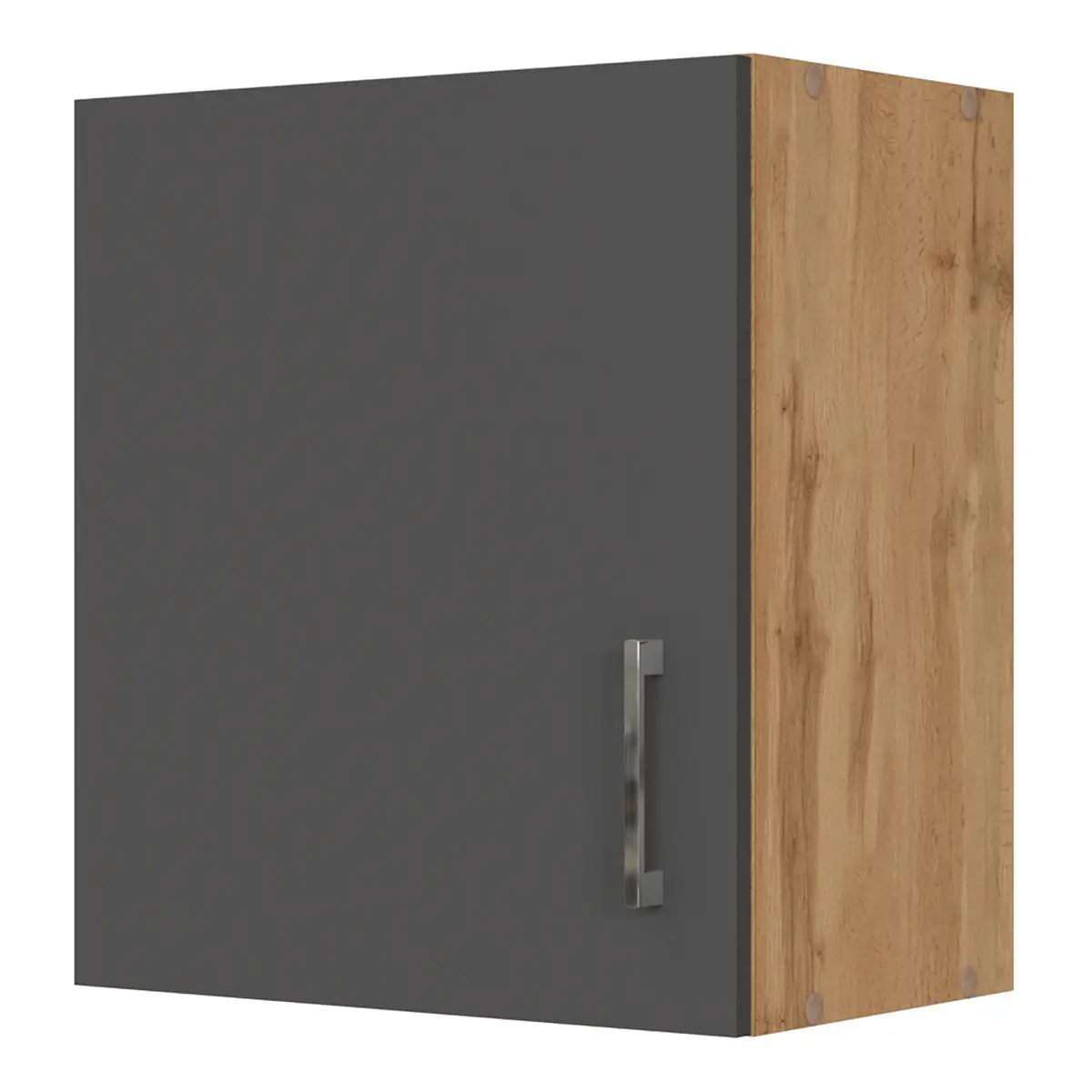 Hängeschrank Sorrento I 50cm Grau/Grau/Wotaneiche Dekor | Grau