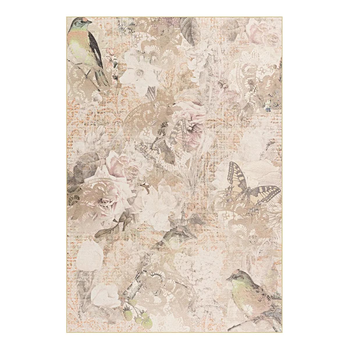 Kurzflorteppich Atelier IV Beige 70 x 140cm | Beige