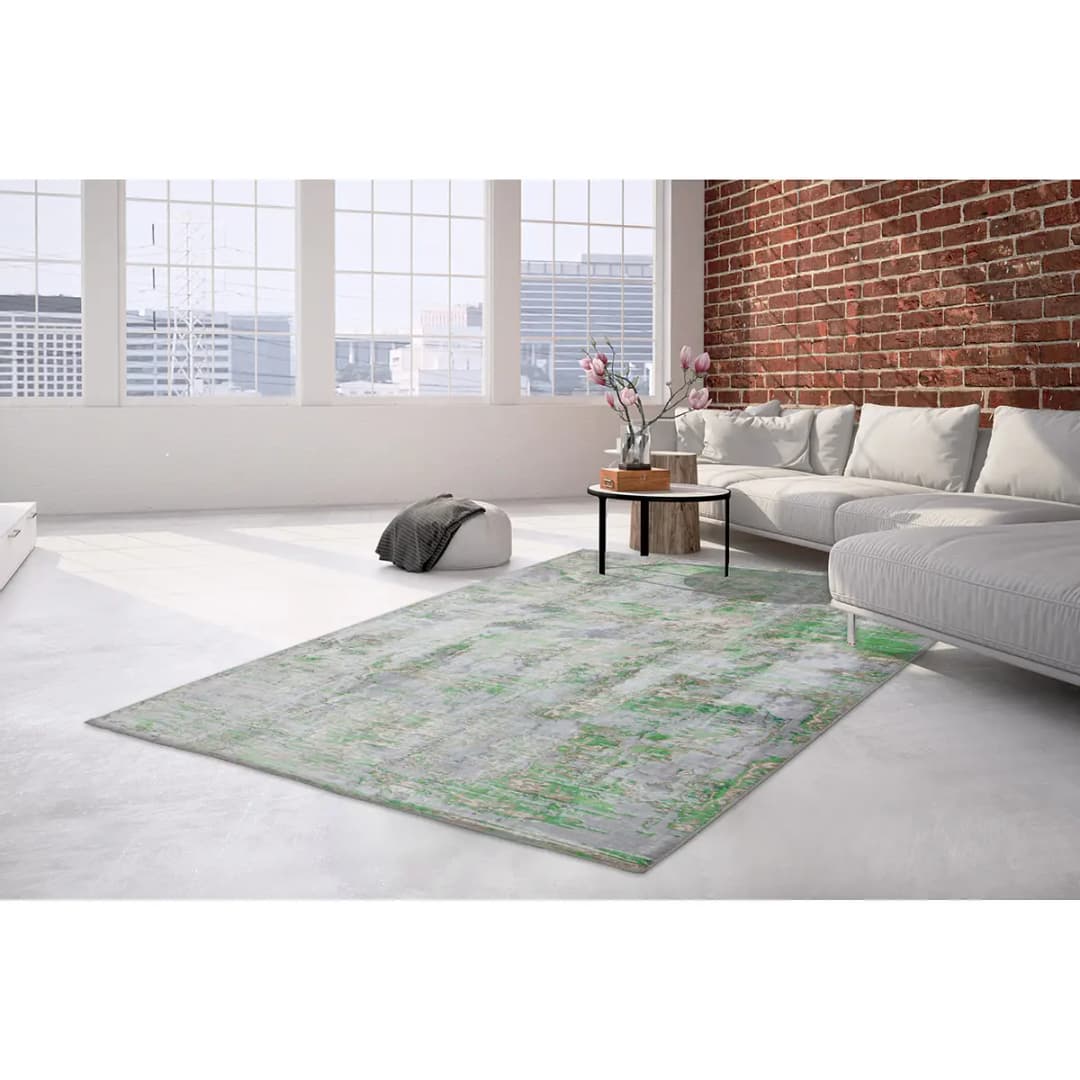 Kurzflorteppich Ocean V Multicolor 170 x 240cm Viskose