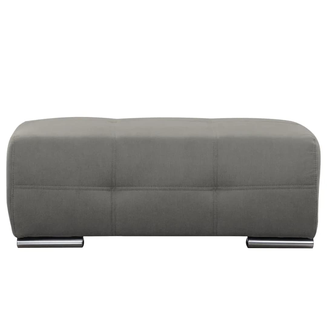 Polsterhocker Beutin | Grau