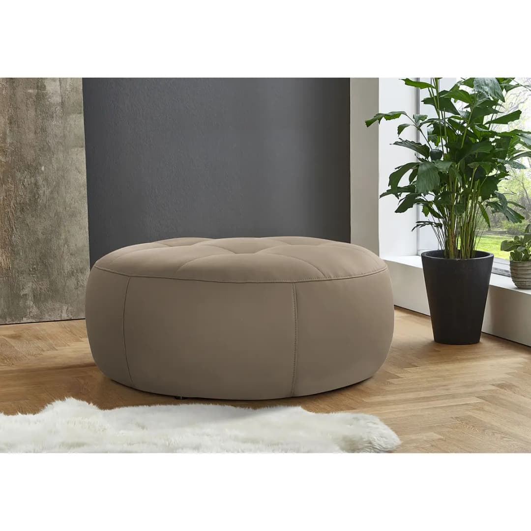 Polsterhocker Monteux | Grau