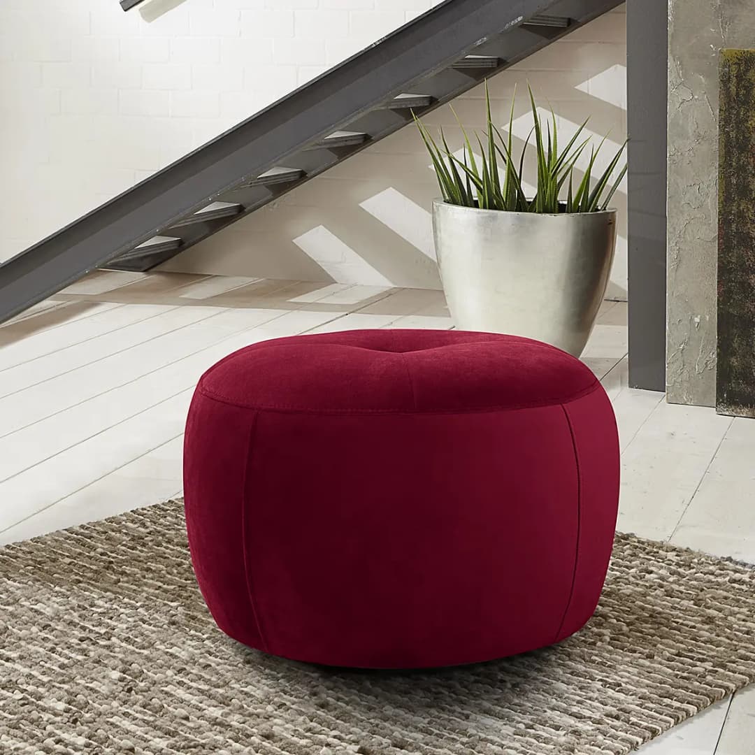 Polsterhocker Monteux | Mehrfarbig