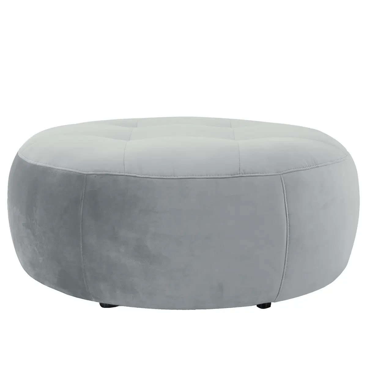 Polsterhocker Monteux | Grau