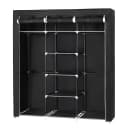 Stoffschrank Branville II | Schwarz