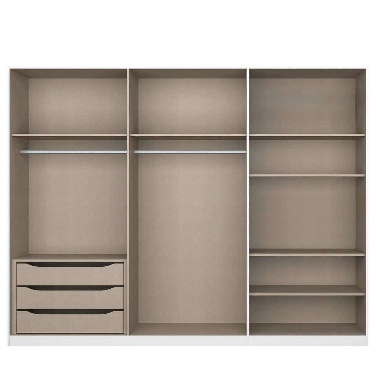 Drehtürenschrank Alabama | Mehrfarbig