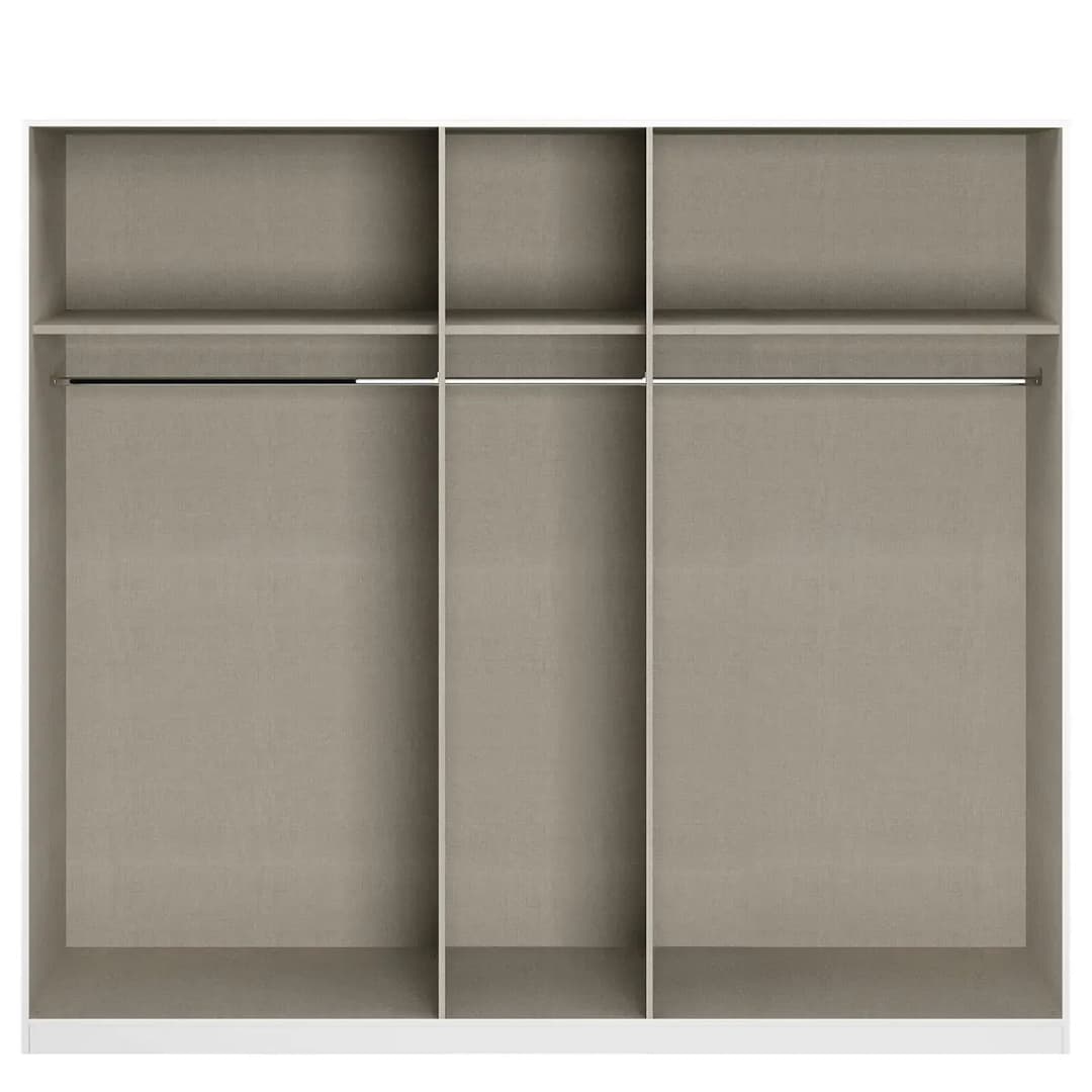 Drehtürenschrank Alabama | Grau