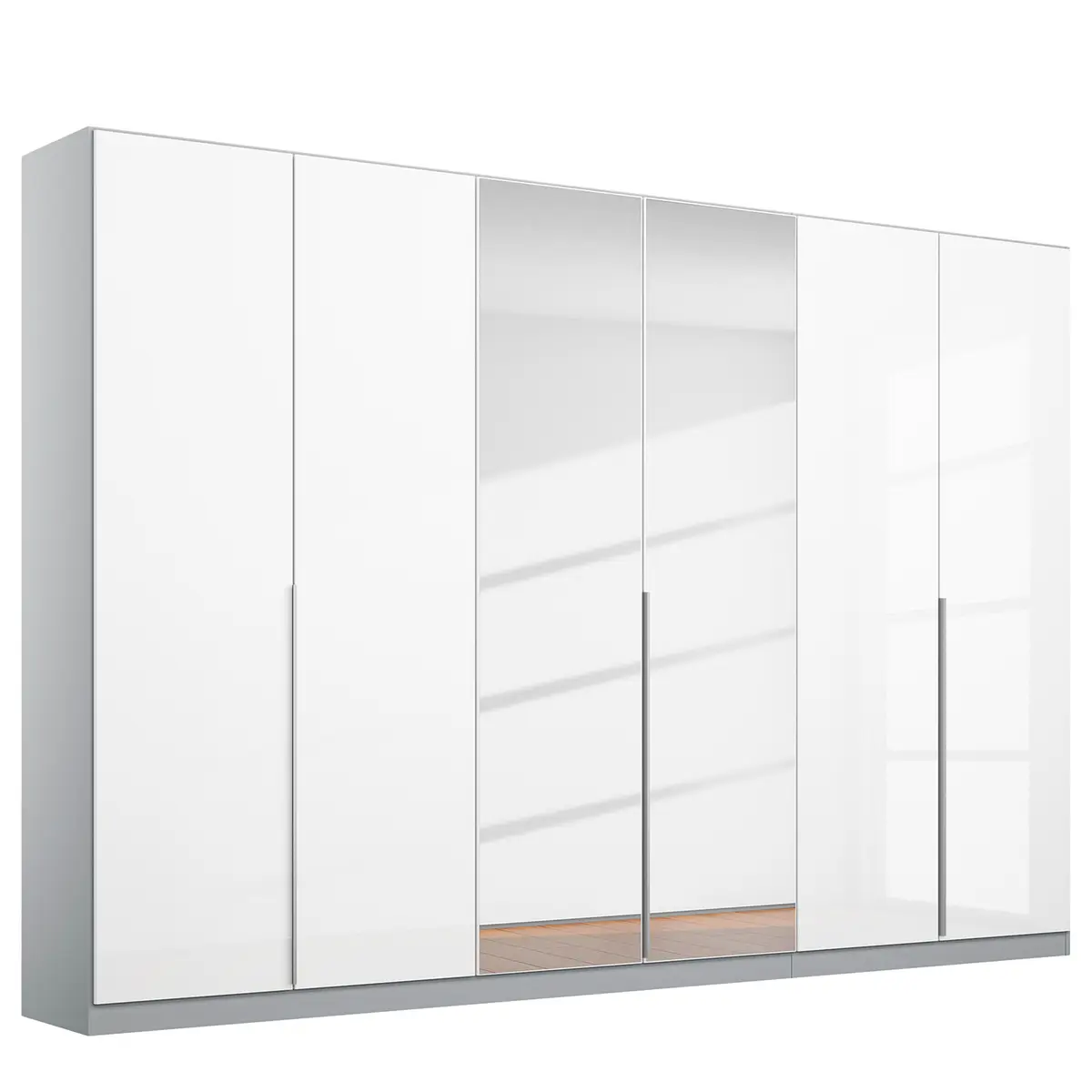 Drehtürenschrank Alabama | Weiß