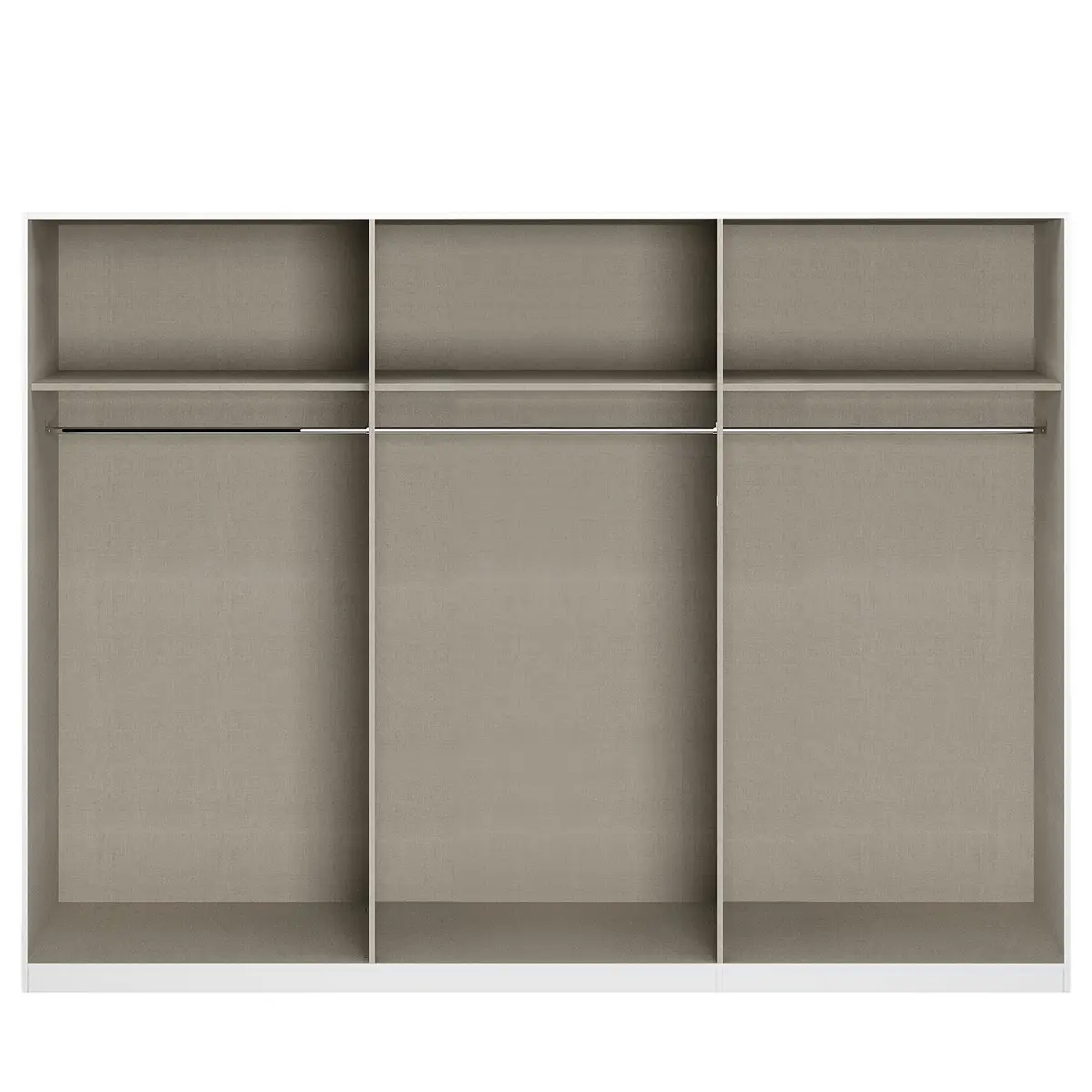 Drehtürenschrank Alabama | Grau