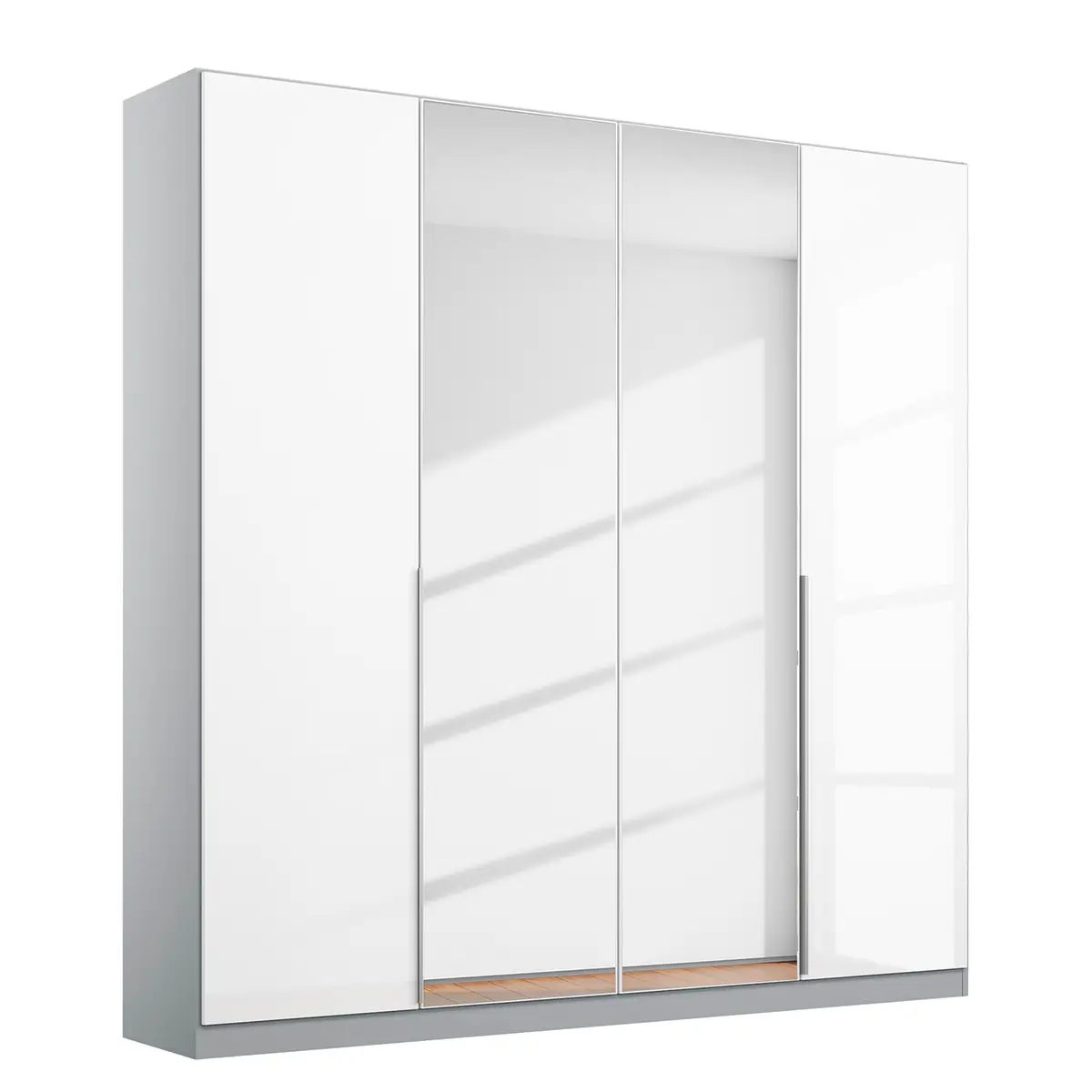 Drehtürenschrank Alabama | Weiß
