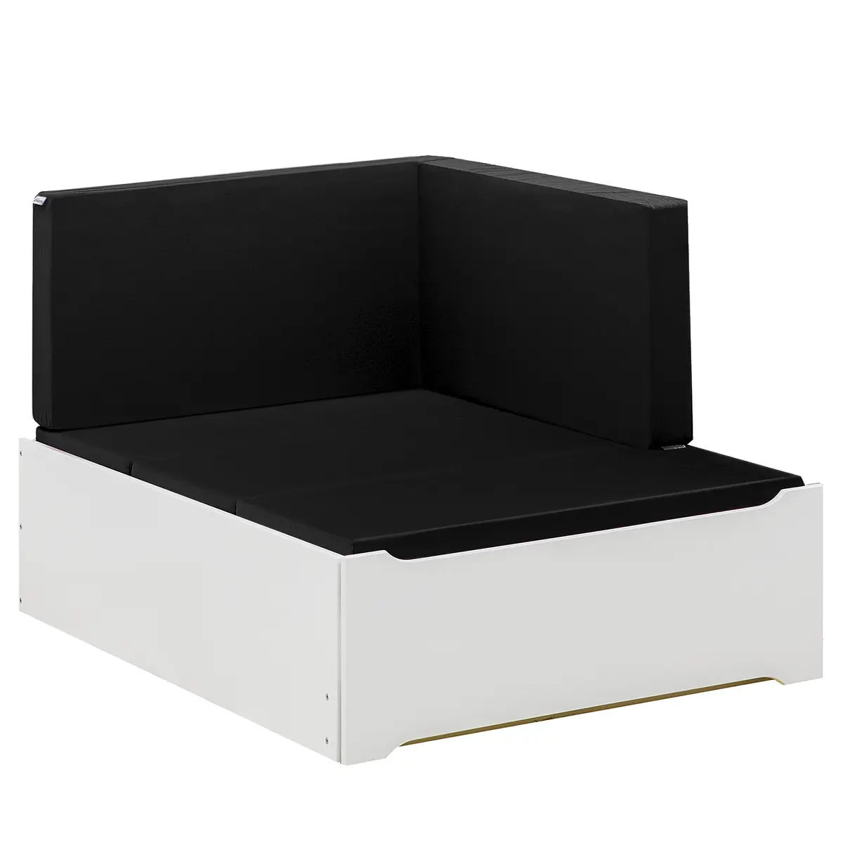 Matratze Frida 80 x 200cm Schwarz/Schwarz | Schwarz