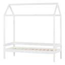 Hausbett 70 x 160cm Weiß | Weiß