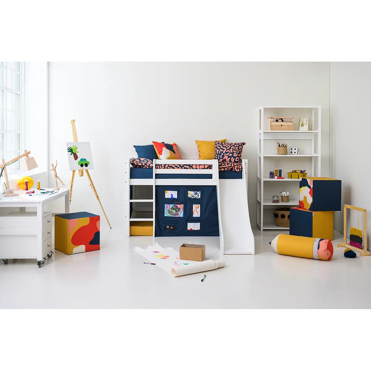 Regal I 86cm Weiß | Weiß