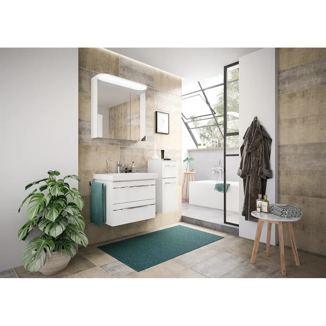Badezimmerset Balto III | Weiß