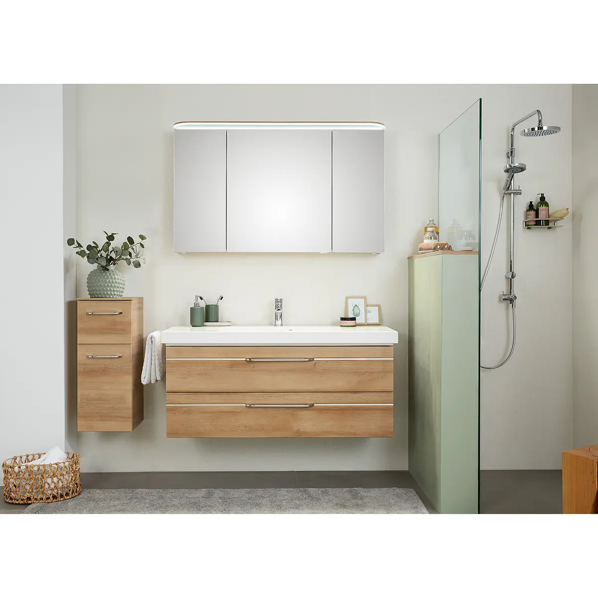 Badezimmerset Balto III 3-teilig | Braun