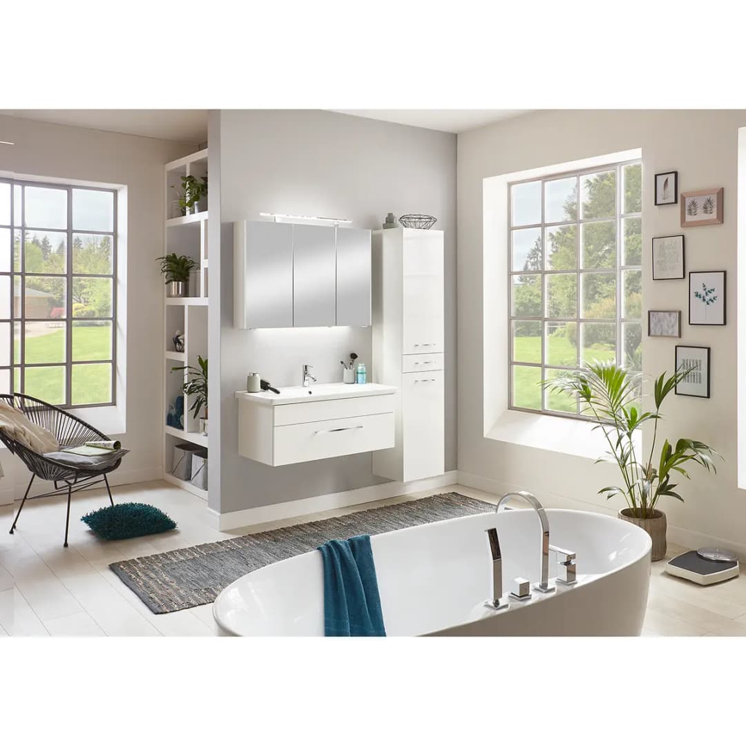 Badezimmerset 3400 2-teilig | Weiß