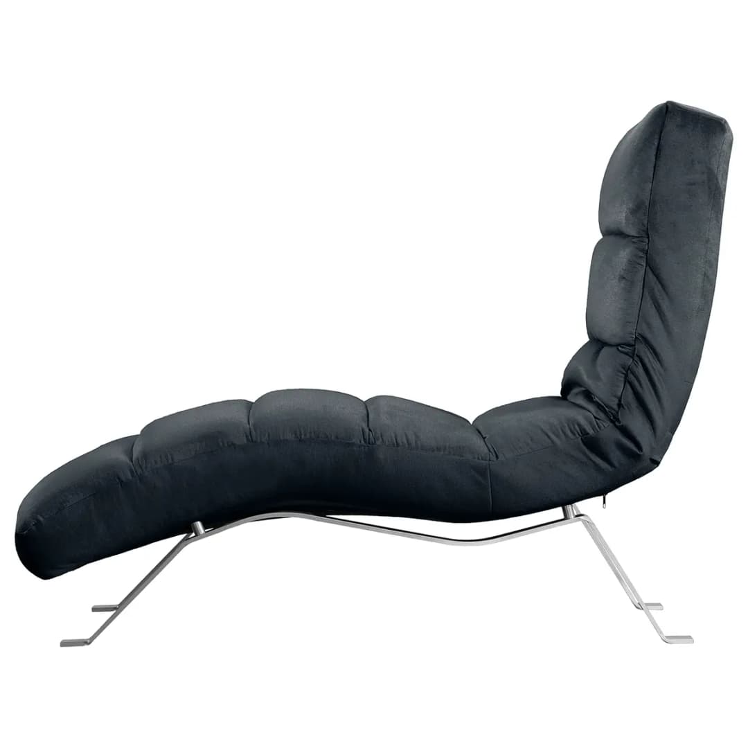 Relaxliege Kasson | Schwarz