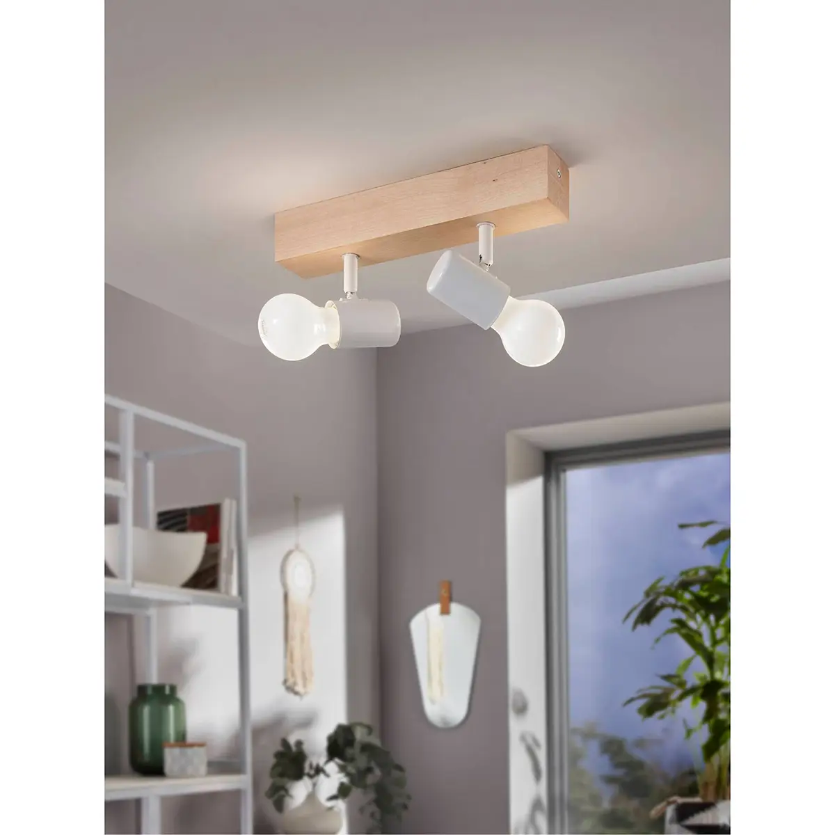 Deckenleuchte Townshend | Braun