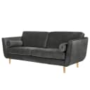 Sofa Vieux Lyon 3-Sitzer | Grau