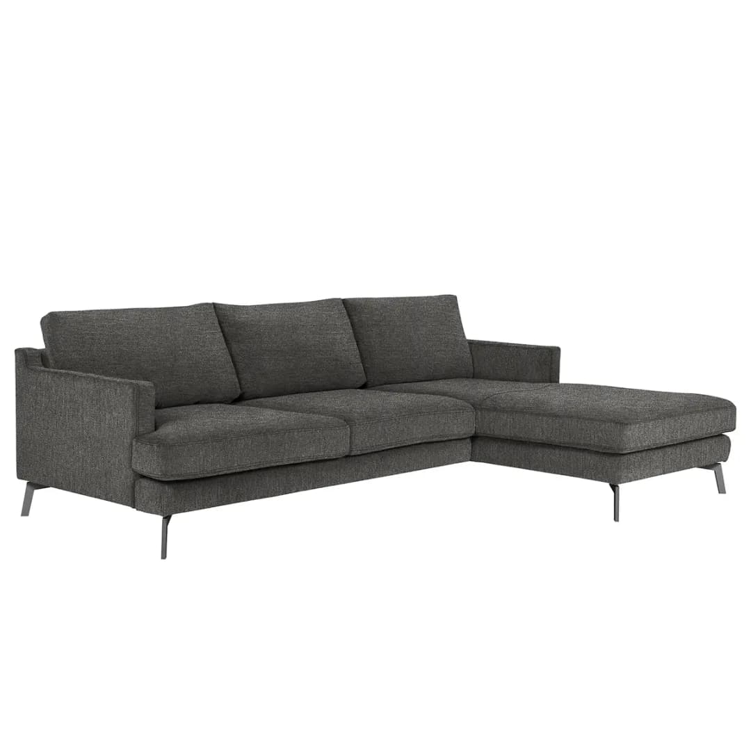 Ecksofa Vieux Bourg | Grau