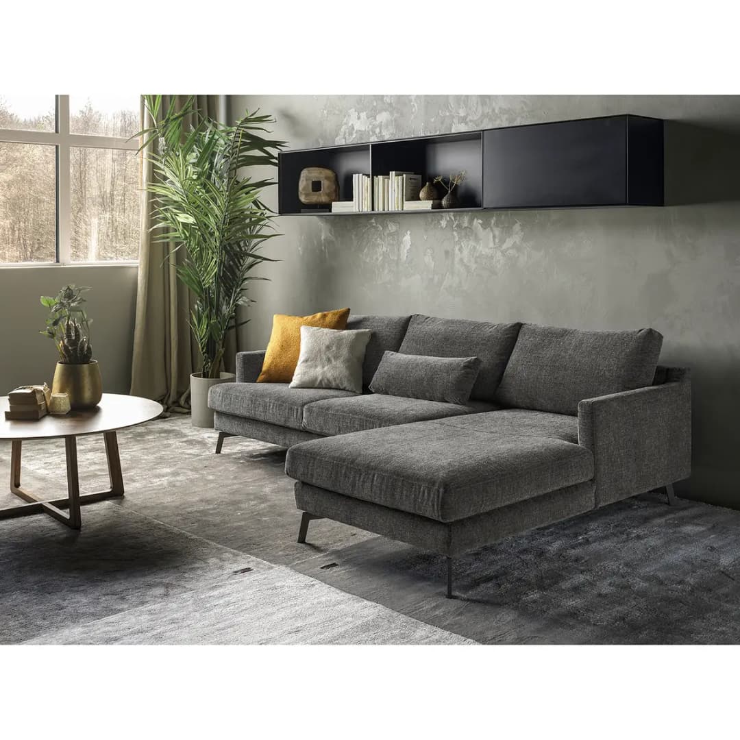 Ecksofa Vieux Bourg | Grau