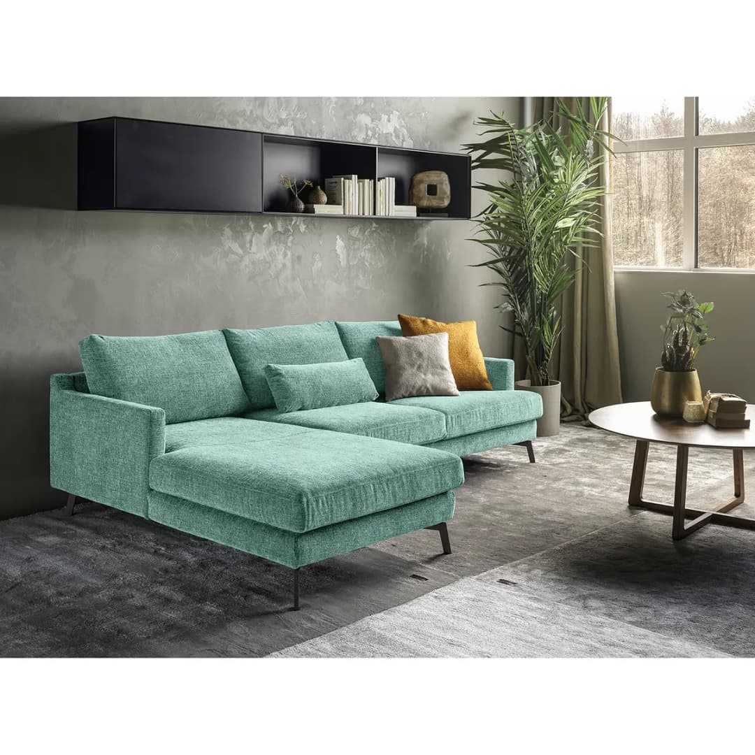 Ecksofa Vieux Bourg | Blau