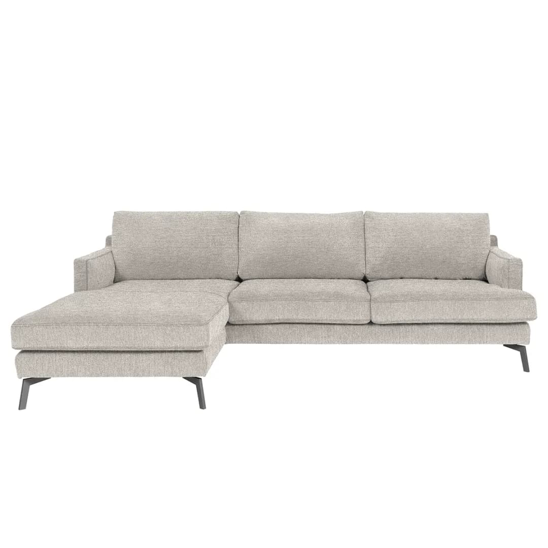 Ecksofa Vieux Bourg | Grau