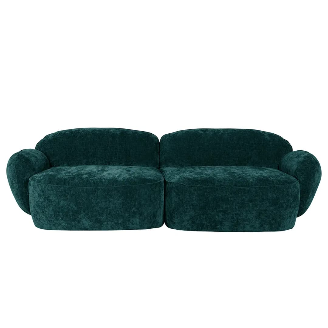 Sofa Vieux Colpo 3-Sitzer | Blau