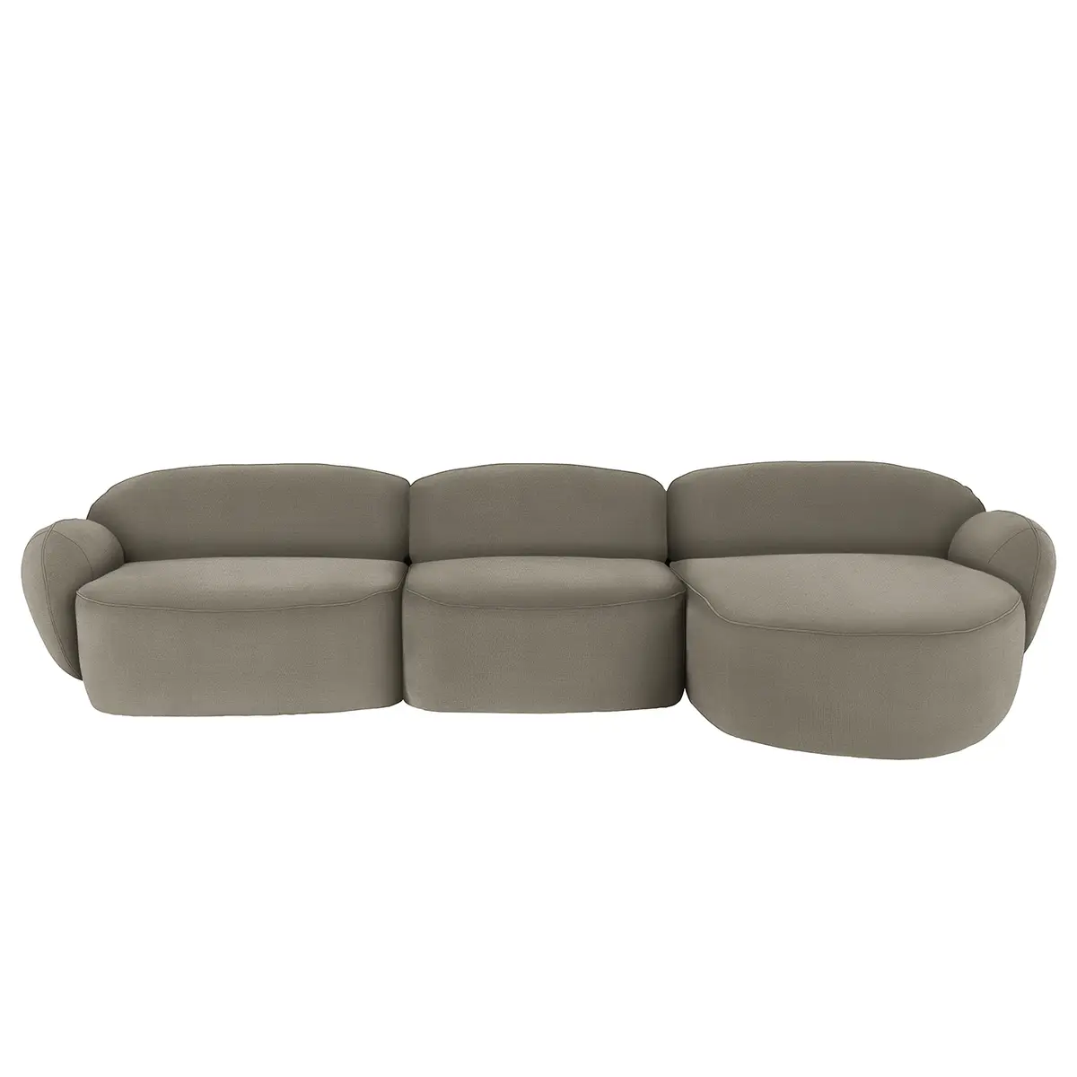 Ecksofa Vieux Colpo | Grau