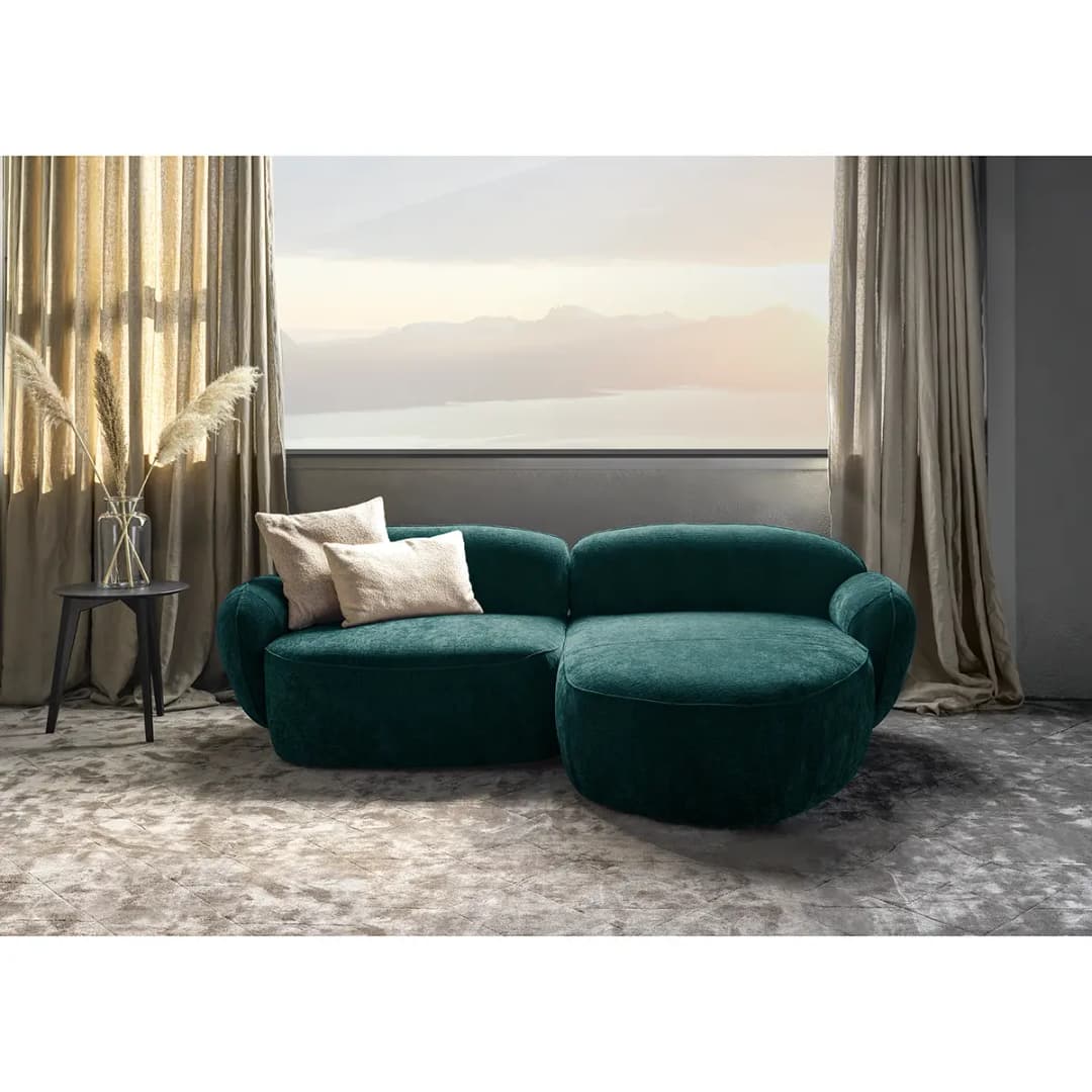 Ecksofa Viborg | Blau