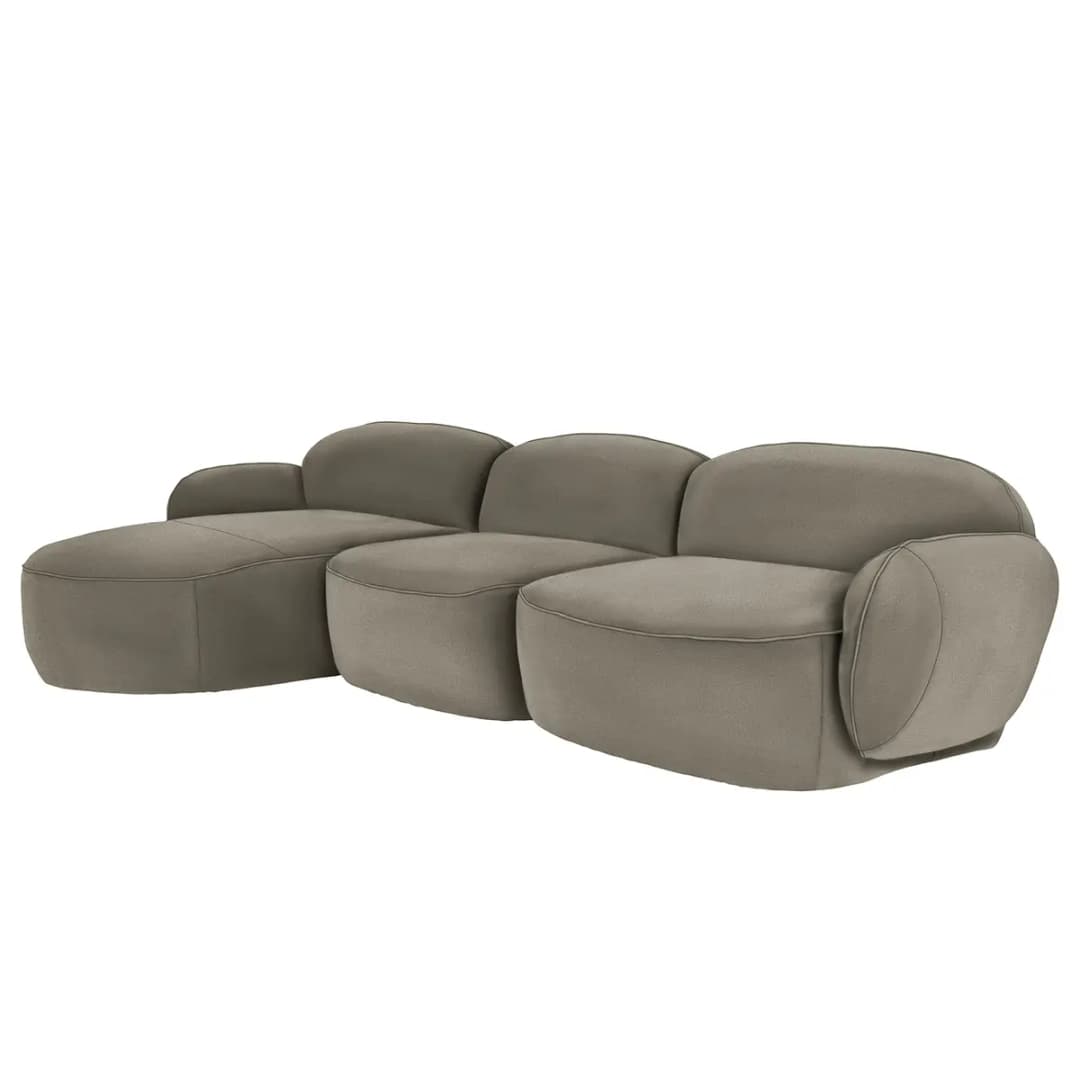 Ecksofa Vieux Colpo | Grau