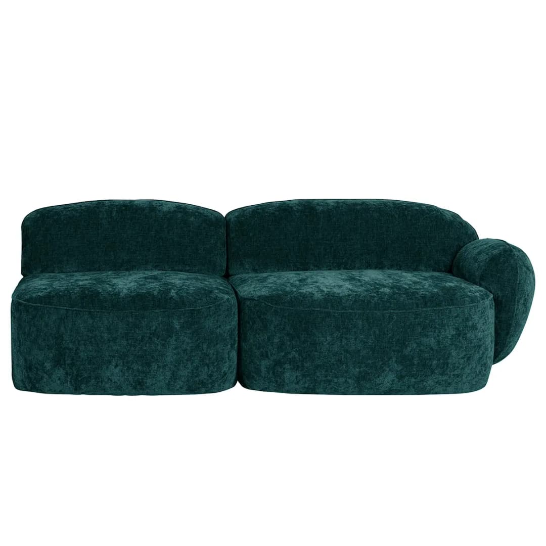 Sofa Vieux Colpo 2-Sitzer | Blau