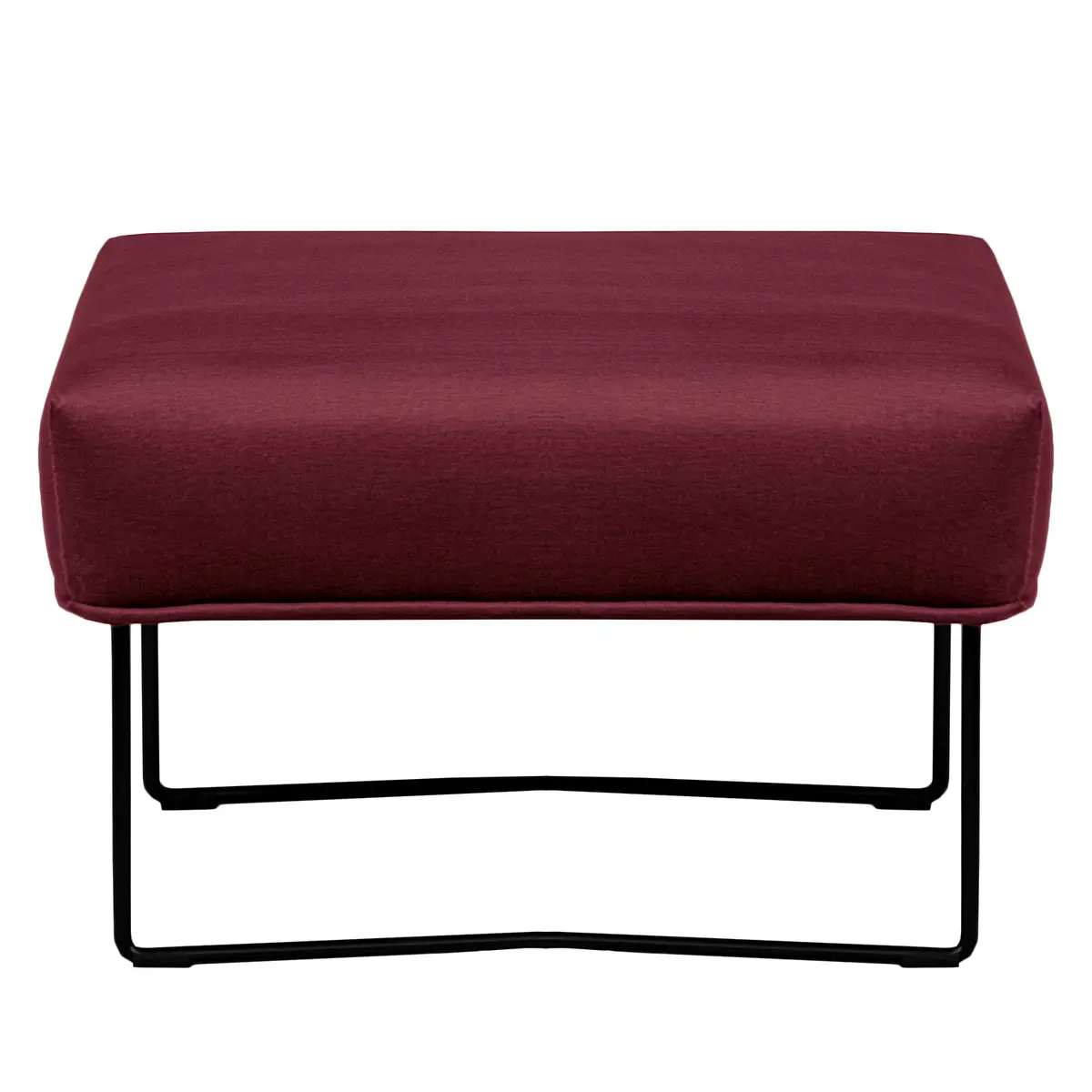 Polsterhocker Caleta | Rot
